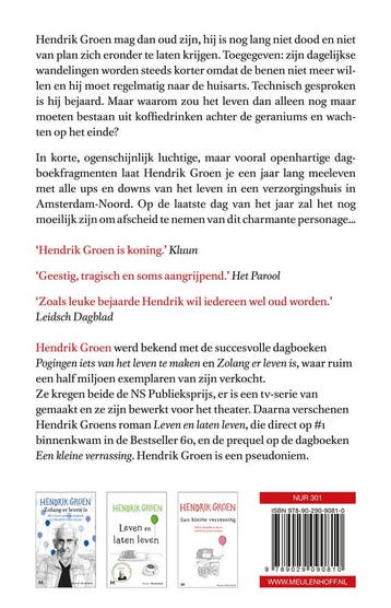Pogingen iets van het leven te maken 9789029090810, Verzenden, Zo goed als nieuw, Hendrik Groen