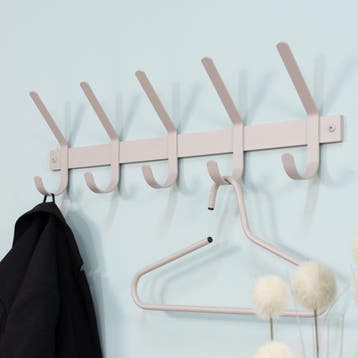 Spinder Design Dexter 5 wandkapstok - silky taupe, Verzenden, Nieuw