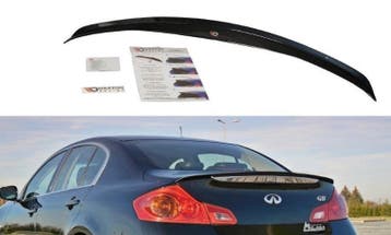 Spoilerkap Infiniti G37 Sedan Glanzend Zwart Maxton, Ophalen of Verzenden, Nieuw