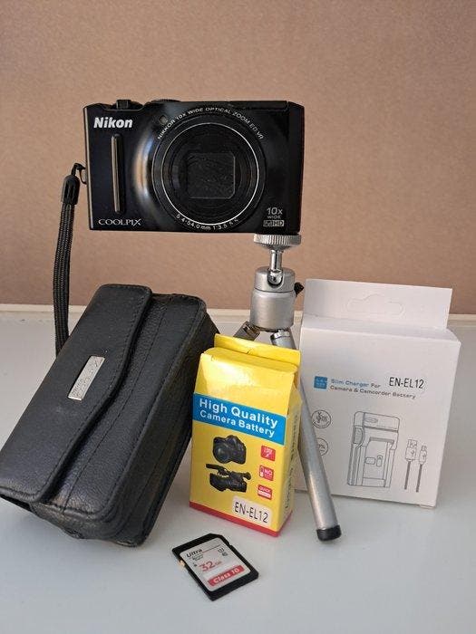 Nikon COOLPIX S8100 Digitale compact camera, Audio, Tv en Foto, Fotocamera's Digitaal