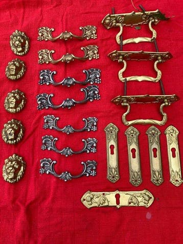 Vintage Deurklink (21) - 1940-1950, 1910-1920, 1920-1930 -