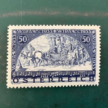 Oostenrijk 1933 - WIPA zegel op gewoon papier - MH - Michel, Gestempeld