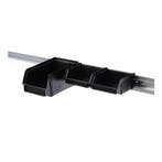 Wandrail Staal voor Magazijnbakken 1000 mm, Verzenden