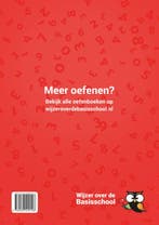 Rekenen / 1 groep 8 / Oefenboek / wijzeroverdebasisschool.nl, Boeken, Schoolboeken, Verzenden, Zo goed als nieuw, Wijzer over de Basisschool