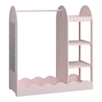 Kindergarderobe Vestnes 100x94x38 cm cotton candy roze [en.c, Verzenden, Nieuw