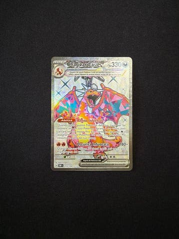 Pokémon - 1 Card - Charizard 215/197 Foil, Full art, Secret, Nieuw
