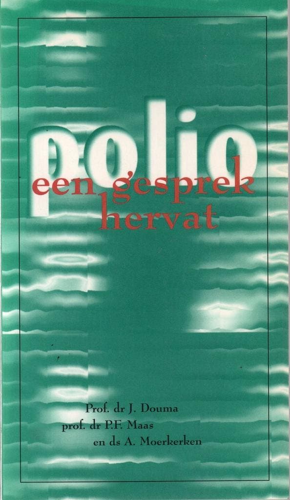POLIO. EEN GESPREK HERVAT 9789061403999 J. Douma, Boeken, Godsdienst en Theologie, Gelezen, Verzenden