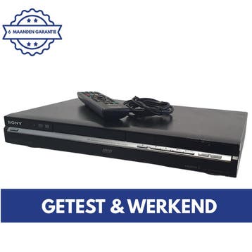 Sony RDR-HX750 | DVD Recorder | DVD speler | DVD speler HDMI, Zo goed als nieuw, Dvd-recorder, Sony, Met harddisk