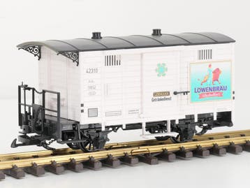 LGB 42310 Löwenbräu Alkoholfrei -Wagen (Goederenwagons), Overige typen, Nieuw, Ophalen of Verzenden, LGB