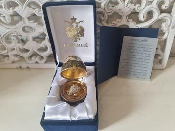 Fabergé ei - Fabergé-stijl Limoges Imperial tortue -