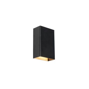 Moderne wandlamp zwart 2-lichts - Otan S, Huis en Inrichting, Lampen | Wandlampen, Verzenden, Nieuw, Modern
