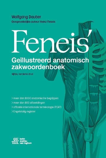 Feneis’ geïllustreerd anatomisch zakwoordenboek, Boeken, Verzenden, Zo goed als nieuw, Wolfgang Dauber