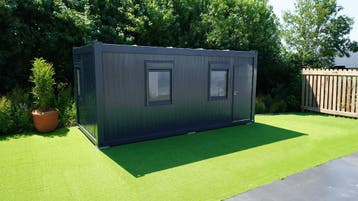 Flexwerkplek aan huis. Dé ruimte oplossing! OP MAAT, Overige materialen, 200 tot 400 cm, Tuinhuis, Nieuw