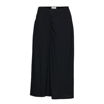 By Malene Birger • lange zwarte rok Luisia • XS, Kleding | Dames, Verzenden, Zwart, Nieuw, By Malene Birger