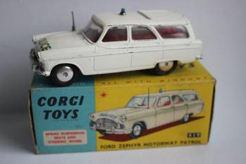 Corgi 1:43 - Modelauto - Ford Zephyr Motorway Patrol - Corgi, Nieuw