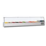 GGM Gastro | Opzetkoelvitrine PREMIUM - 2100x390mm - 10x GN, Verzenden