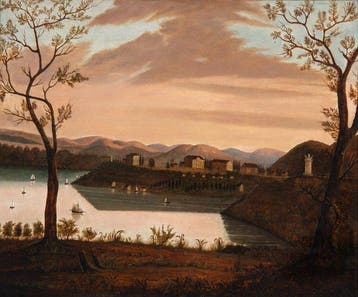 Amerikaanse School - Henry Eggleso (1774–1843)-No Reserve, Antiek en Kunst