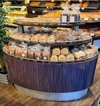Display, Stelling, Rek, Tafel, ovaal, B160 x D90 x H120 cm, Gebruikt