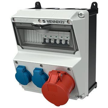 Mennekes AMAXX CEE Stekkerdoos Combinatie - 920064, Doe-het-zelf en Verbouw, Elektra en Kabels, Verzenden, Nieuw, Overige typen