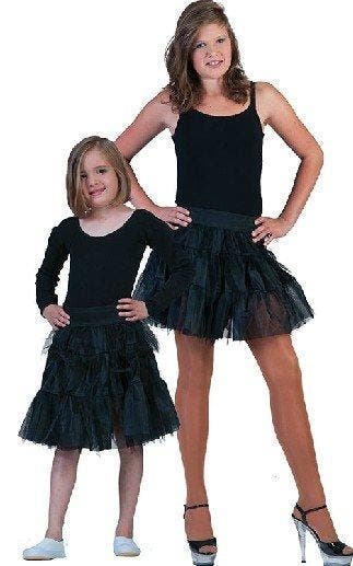 Fancy petticoat zwart kind, Kleding | Dames, Carnavalskleding en Feestkleding, Ophalen of Verzenden, Nieuw