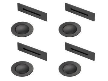 Veiling - 4x Royal Plaza afdekset voor afvoer/overloop bad m, Nieuw