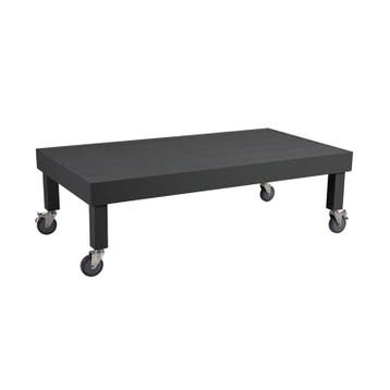*WOONWINKEL* Brafab Ambon Aluminium Tuintafel Laag Grijs, Verzenden, Nieuw