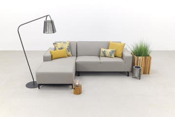 VDG Boavista Sunbrella loungebank chaise longue - Nature, Verzenden, Nieuw, Overige materialen