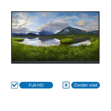 Dell P2422H 23,8 inch monitor zonder voet, Ophalen of Verzenden, Gebruikt, 5 ms of meer, Dell