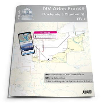 NV Charts Frankrijk - FR1 Frankrijk Noord Oostende-Cherbourg, Ophalen of Verzenden, Nieuw