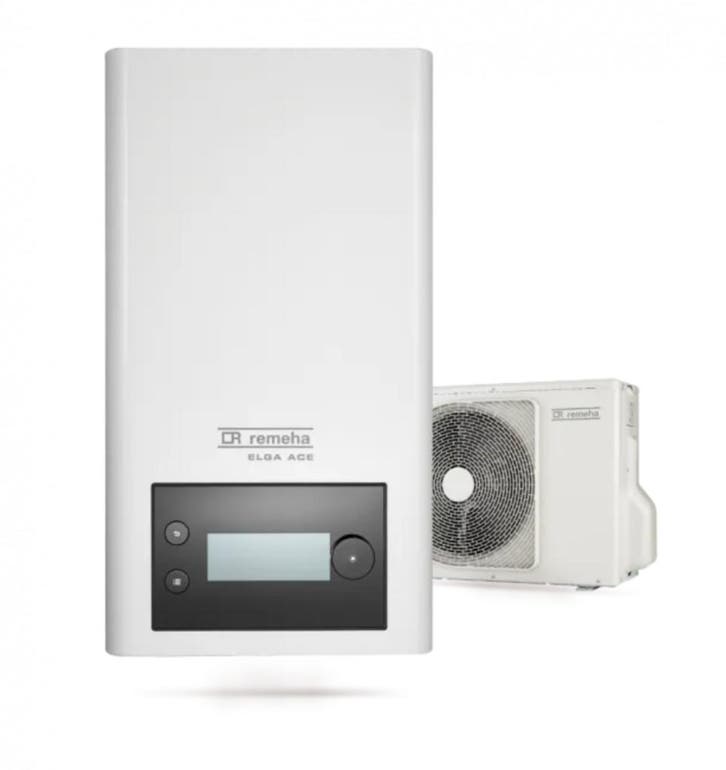 Remeha Elga Ace Hybride warmtepomp 6kW I Compleet pakket, Doe-het-zelf en Verbouw, Verwarming en Radiatoren