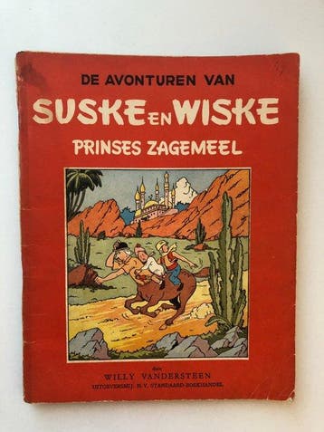Suske en Wiske RV-5 - Prinses zagemeel - 1 Album - Herdruk -, Nieuw