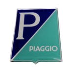 3D Piaggio Logo Sticker / Embleem Blauw voorscherm Sprint /, Ophalen of Verzenden, Nieuw