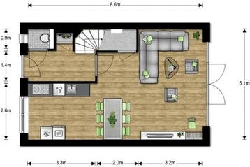 Huis Kea Boumanstraat in Tilburg, Tilburg, Via bemiddelaar, Overige soorten, Noord-Brabant