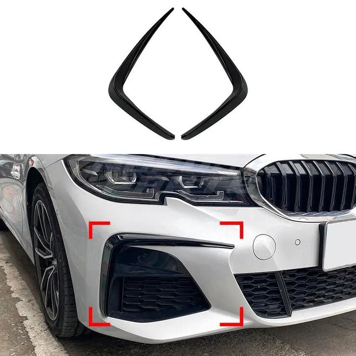 Front Bumper Trims Voor BMW 3 Series G20/G21 Pre-LCI M Sport, Auto-onderdelen, Carrosserie en Plaatwerk, Ophalen of Verzenden