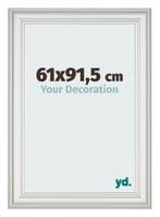 Fotolijst 61x91,5 cm - Wit Geveegd - MDF - Lazio, Verzenden, Nieuw