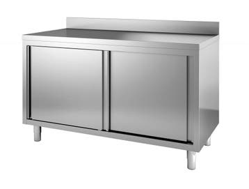 Ladenkast met Spatrand RVS | 160x60x(H)85cm Combisteel, Verzenden, Nieuw in verpakking