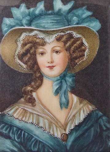 Jean-Baptiste Isabey (1767-1855), Navolger van - Ritratto di