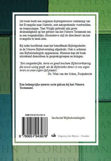 Matteüs voor iedereen / 1 9789051943078 David de Vos, Boeken, Verzenden, Gelezen, David de Vos