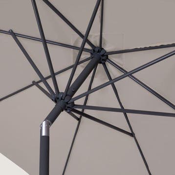 2dekans | VONROC Premium Stokparasol Rosolina 280x280cm -, Ophalen of Verzenden, Zo goed als nieuw