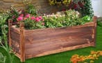 Houten Plantenbak Rechthoek - Verhoogd Bed voor Tuinen Patio, Verzenden, Nieuw