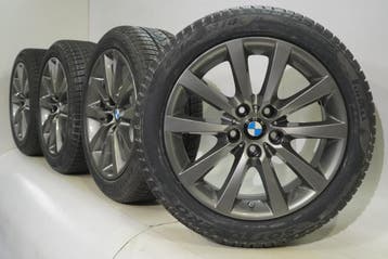 BMW 5 6 serie F06 F10 F11 F12 F13 328 18 inch velgen Pirelli, Auto-onderdelen, Banden en Velgen, 18 inch, Gebruikt, Velg(en), Winterbanden