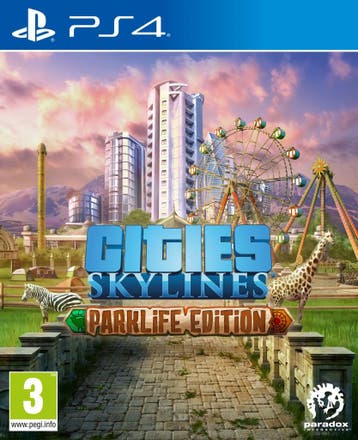 Cities Skylines Parklife Edition (PlayStation 4), Spelcomputers en Games, Games | Sony PlayStation 4, Verzenden, Gebruikt
