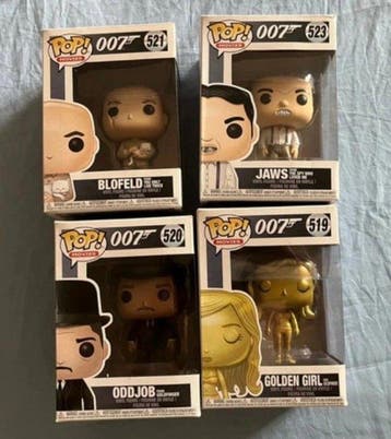 Funko - Funko Pop - James Bond 007 Lot