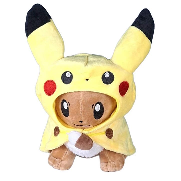 Eevee verkleed als Pikachu - Pokémon Knuffel - 25cm, Kinderen en Baby's, Speelgoed | Knuffels en Pluche, Overige typen, Nieuw