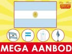 Argentijnse vlag- vlag Argentinie mega aanbod, Ophalen of Verzenden, Nieuw