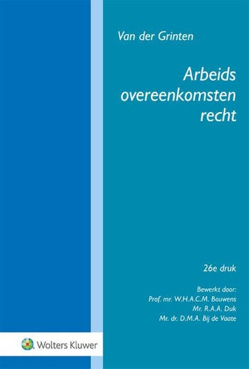 Arbeidsovereenkomstenrecht 9789013142464, Boeken, Zo goed als nieuw