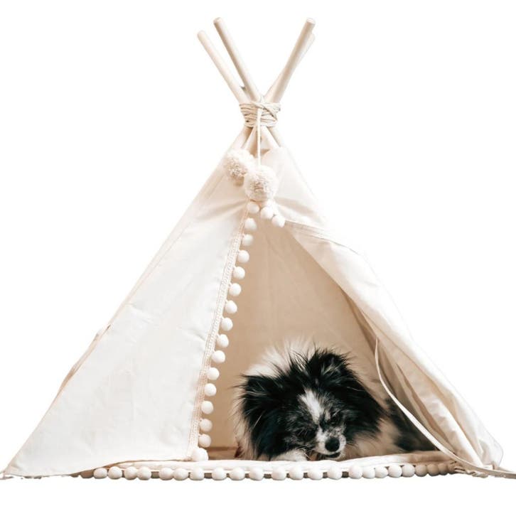 Tipi tent voor middelgrote honden en grote katten in ecru..., Kinderen en Baby's, Speelgoed | Speeltenten, Nieuw, Ophalen of Verzenden