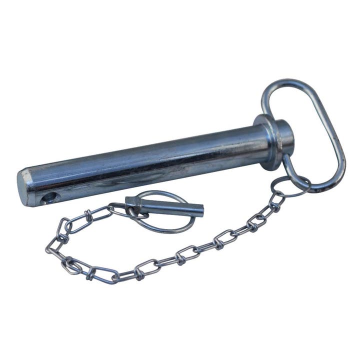 Novio Pen voor gatenbalk met ketting Ø28 165mm, Auto diversen, Aanhangwagen-onderdelen, Ophalen of Verzenden