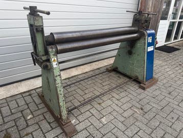 WILA plaatwals platenwals rollenwals 1550 x 3 mm, Gebruikt