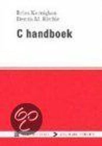 C handboek / Prentice-Hall/Academic Service serie, Boeken, Informatica en Computer, Verzenden, Gelezen, B. Kernighan